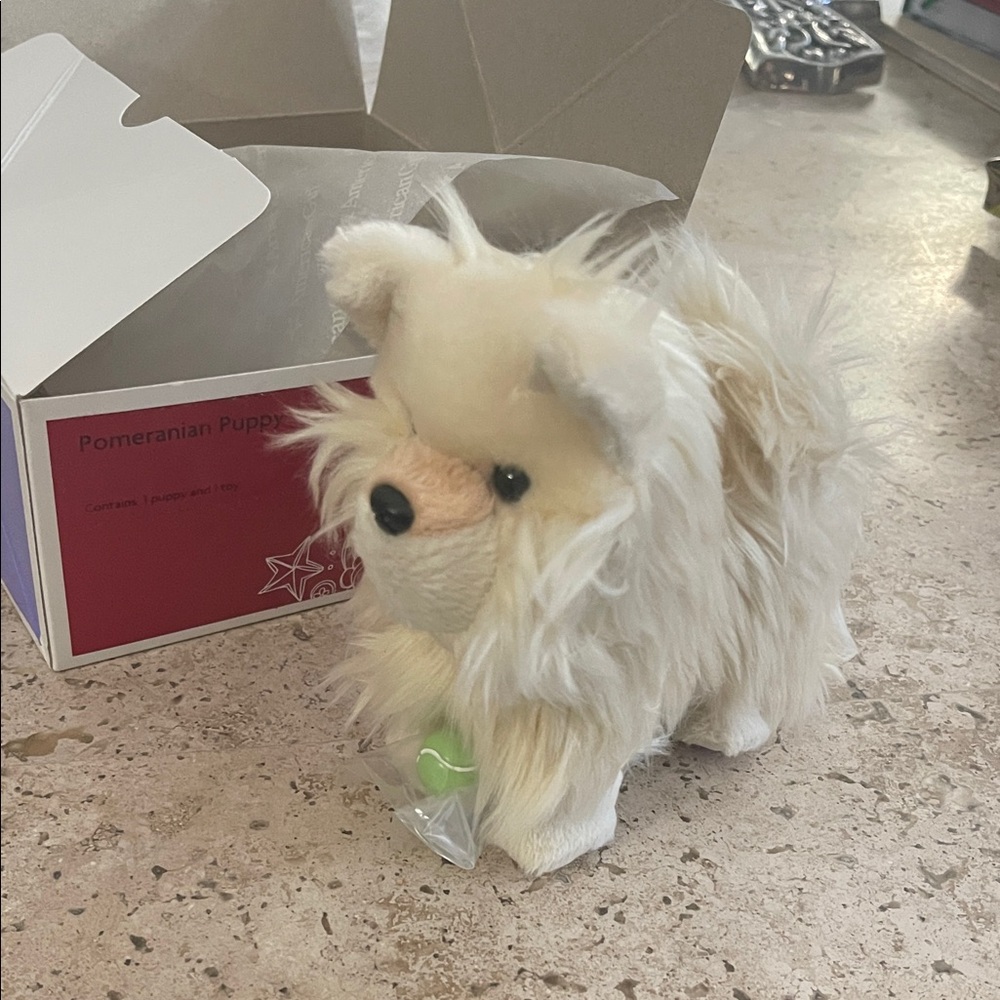 NEW American Girl Pomeranian Puppy in gift box